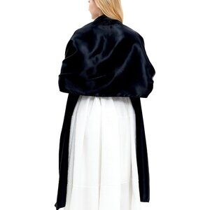 Shawls and Wraps for Women Evening Dresses Satin Scarf Extra Long Wedding Bridal